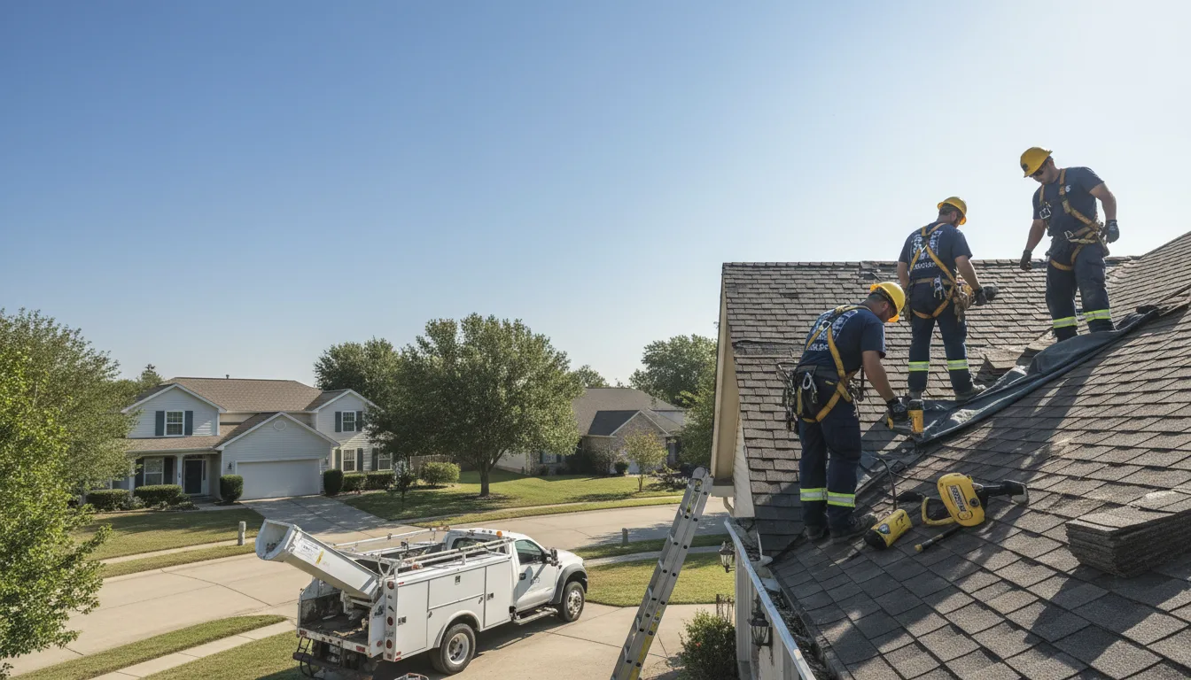 Hail Damage Roof Repair in Stahlstown, PA